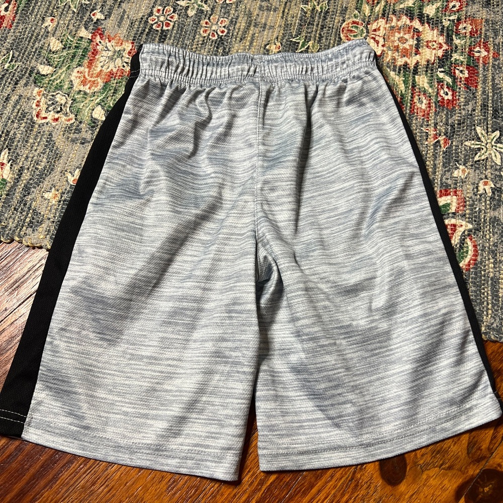 Boy Gray Athletic Shorts - Picture 3 of 4